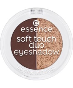 Essence, Soft Touch Duo, Eyeshadow Compact, 04, Mocha Muse, 1.8 g Dekoratīvā kosmētika