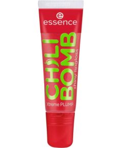 Essence, Chili Bomb, Plumping, Lip Gloss, 01, Strawberry Salsa, 10 ml Lūpu krāsas, spīdumi, balzāmi