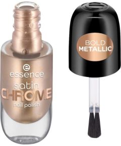 Essence, Satin Chrome, Vegan, Satin, Nail Polish, 01, Robotic, 8 ml Nagu lakas