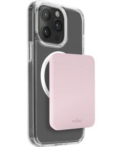 Puro Mini Power Mag, 4200 mAh, MagSafe, USB-C, dusty pink - Powerbank Power-банки