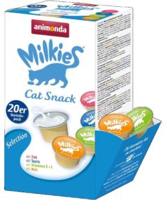 ANIMONDA Milkies Selection - cat treats - 20x15g Kaķu sausā barība