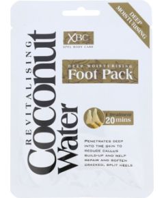 Xpel Coconut Water / Deep Moisturising Foot Pack 1pc Ķermeņa kosmētika