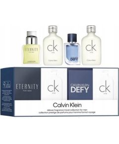 Calvin Klein SET MINIATUR Eternity for Men EDT 10ml + CK One EDT 2x10ml + Defy EDT 5ml Jaunumi - Datori