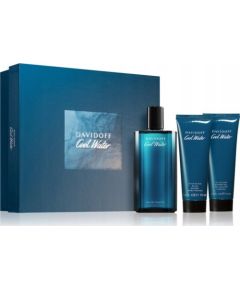 Davidoff SET (COOL WATER (M) EDT/S 125ML + SHOWER GEL 75ML + A/S BALM 75ML) Dāvanu komplekti