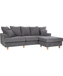 Stūra dīvāns JAMAICA pelēks Jaunumi -Dārzam