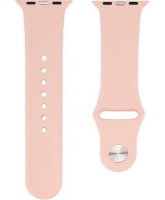 Connect   Watch 38/40/41mm Silicone Loop Watch Strap (110mm S/M) Pink Sand Smart-Watch aksesuāri