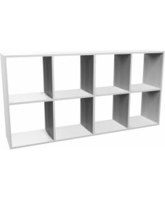 Top E Shop Topeshop MALAX 2X4 BIEL living room bookcase Jaunumi -Dārzam