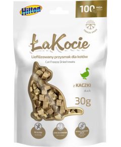 HILTON ŁaKocie Freeze dried duck - cat treats - 30g Suņu barība