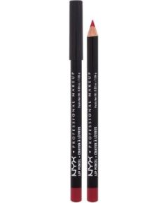 NYX Slim Lip Pencil - Krémová a dlouhotrvající tužka na rty 1 g 817 Hot Red Dekoratīvā kosmētika