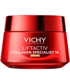 Vichy Liftactiv Collagen Specialist 16 Cream SPF 50 - Denní pleťový krém 50ml Ķermeņa kosmētika