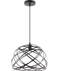 Besk Griestu lampa, E27, Max 40W, 220-240V, Melna Griestu lampas - šķīvji