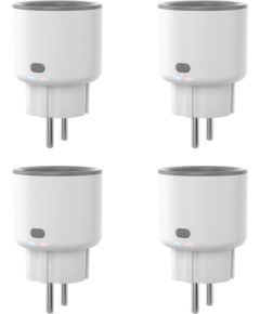 Sonoff S60TPF WiFi smart socket (4pak) Viedās rozetes