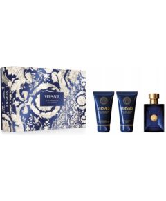 SET VERSACE Dylan Blue Eau de Toilette 50ml + Shower Gel 50ml + After Shave Balsam 50ml Dāvanu komplekti