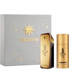 Paco Rabanne SET 1 Million Men EDT spray 100ml + DEO spray 150ml Dāvanu komplekti