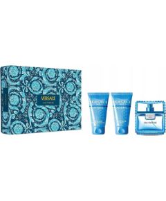 SET VERSACE Man Eau Fraiche EDT spray 50ml + SHOWER GEL 50ml + AF 50ml Dāvanu komplekti