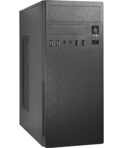 Chassis INTER-TECH IT-2812 Business, 2x USB 3.0, 2x USB 2.0, PSU optional Datoru korpusi