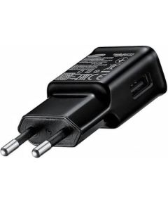 EP-TA200EBE Samsung USB-A 15W дорожное зарядное устройство черный (OEM) Зарядные устройства