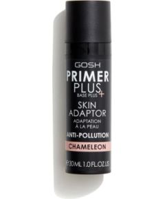 Gosh, Primer Plus Skin Adaptor, Vegan, Anti-Pollution, Liquid Foundation, Chameleon, 30 ml Dekoratīvā kosmētika