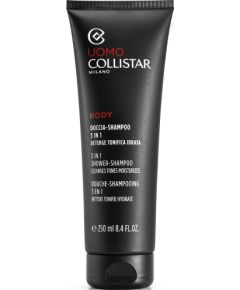 Collistar, Uomo, Hair Shampoo, Conditioner & Shower Gel 3-In-1, Cleaning, 250 ml Šampūni