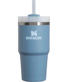 Stanley Termokrūze ar salmiņu The Quencher H2.O FlowState Tumbler 0,59L zilganvioleta Termosi un Termokrūzes