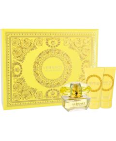 SET Versace Yellow Diamond W 50 Edt 50ml + 50ml Balsam + 50ml SG Jaunumi - Datori