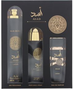 SET LATTAFA Asad EDP spray 100ml + DEO spray 200ml + AIR FRESHENER spray 300ml Jaunumi - Datori