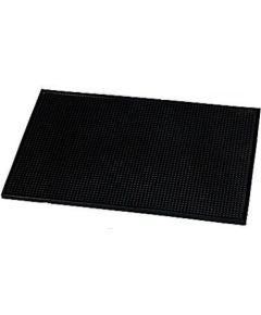 BĀRA PALIKTNIS 45x30CM, GUMIJA, MELNS, Stalgast Bāra piederumi