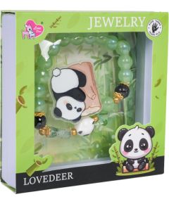 RoGer Panda Bērnu Rotaslietu Komplekts Ar Rokassprādzi Lelles