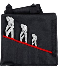 KNIPEX Pliers Wrench Set, 3-piece, red pliers set, in folding case Jaunumi -Dārzam