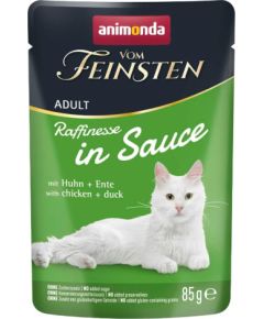 ANIMONDA VF Raffinesse in Sauce with chicken+duck 85g Kaķu konservi