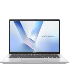 ASUS Vivobook 14 M1407GA-LY012W Ryzen AI 7 445 14.0"WUXGA IPS-level 60Hz 300nits AG 16GB DDR5 SSD512 Cam1080 42WHrs Win11 Cool Silver Portatīvie datori