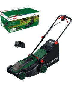 Akumulatora zāles pļāvējs Bosch Rotak 18V2-38; 2x18 V; 38 cm (bez akumulatora un lādētāja) Zāles pļāvēji