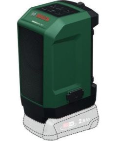 Bluetooth® skaļrunis Bosch UniversalSpeaker 18V-1; 11 W; (bez akumulatora un lādētāja) Celtniecības Lukturi un radio