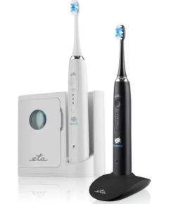 Szczoteczka Eta Sonetic Family Black/White Elektriskās zobu birstes, irigatori