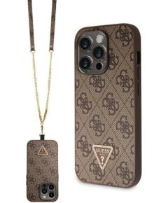 Guess Crossbody 4G Metal Logo Back Case Защитный Чехол для Apple iPhone 15 Pro Чехлы - альтернативные