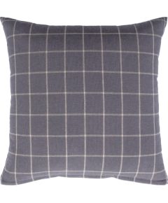 Spilvens LINEN 45x45cm, pelēks kvadrāts Jaunumi -Dārzam