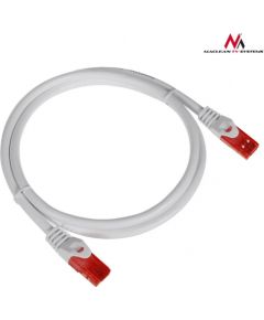 Maclean MCTV-301W Patchcord UTP cat6 Cable plug-plug 1m white
