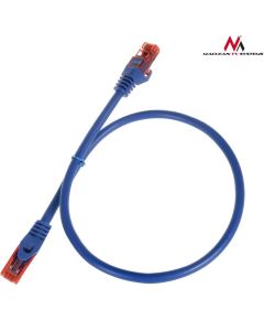Maclean MCTV-300N Patchcord UTP cat6 Cable plug-plug 0,5m blue