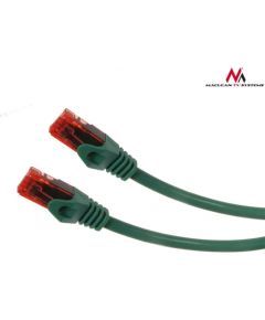 Maclean MCTV-300G Patchcord UTP cat6 Cable plug-plug 0,5m green