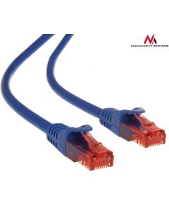 Maclean MCTV-303N Patchcord UTP cat6 Cable plug-plug 3m blue