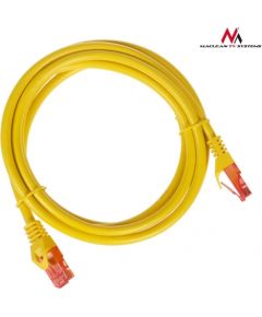 Maclean MCTV-302Y Patchcord UTP cat6 Cable plug-plug 2m yellow