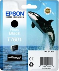 Epson T7601 Ink Cartridge, Black