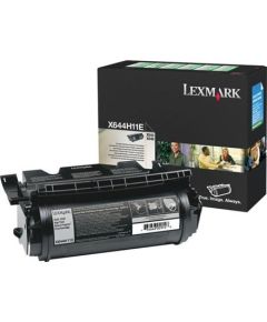 Lexmark X644H11E Cartridge, Black, 21000 pages