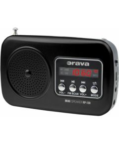 Portable radio with USB/SD/micro SD Orava Radio, Radio pulksteņi