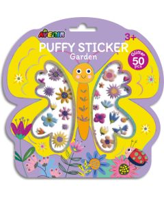 AVENIR Pufīgās uzlīmes Dārzs Radošās rotaļlietas