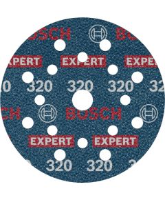 Slīpēšanas disks Bosch Expert O780; 125 mm; 320; 6 gab. Dažādi diski