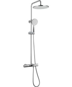 Dušas termostats Vento ar snīpi, ar garnitūru, hroms Jaunumi Sadz. tehnika