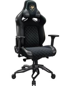 Cougar Gaming Krzesło biurowe Cougar COUGAR CGR-T2F-GLB Uniwersalny fotel dla gracza Wyściełane siedzisko tapicerowane Czarny Jaunumi, mēbeles, māja