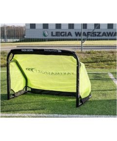 YakimaSport Bramka piłkarska GIZA 1,2m x 0,8m | 120cmx80cm Żółty Futbolam