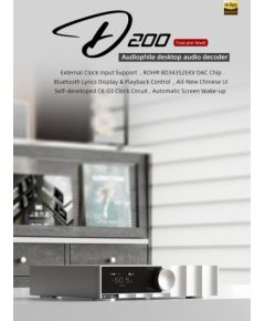 SMSL D200 - DAC z preamp Pastiprinātāji un AV Resīveri
